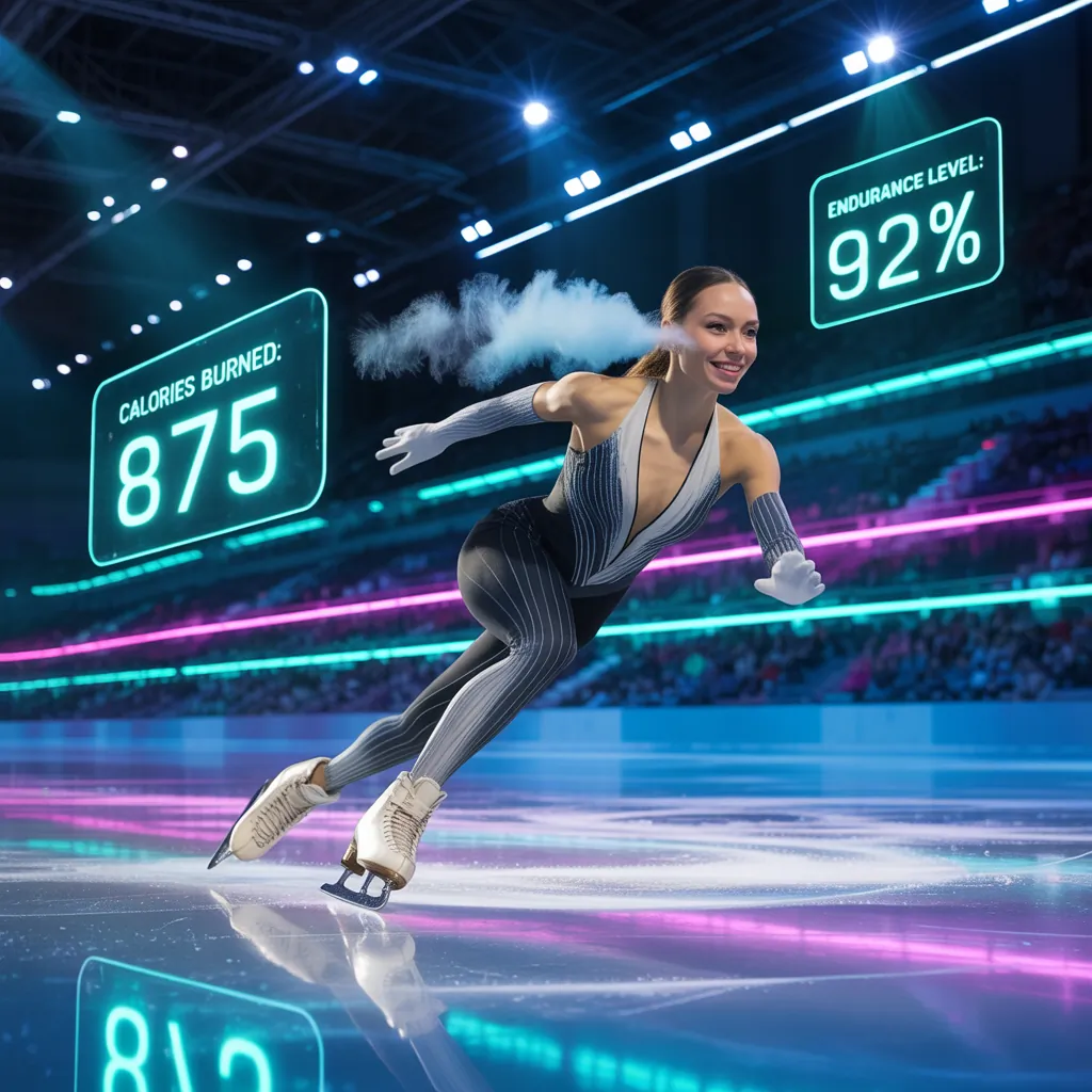 how many calories does ice skating burn