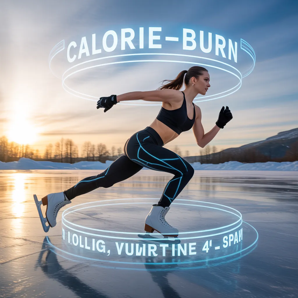 how many calories does ice skating burn