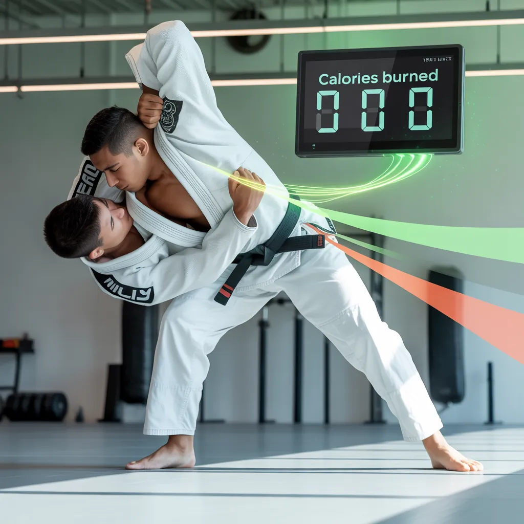 how many calories does jiu jitsu burn