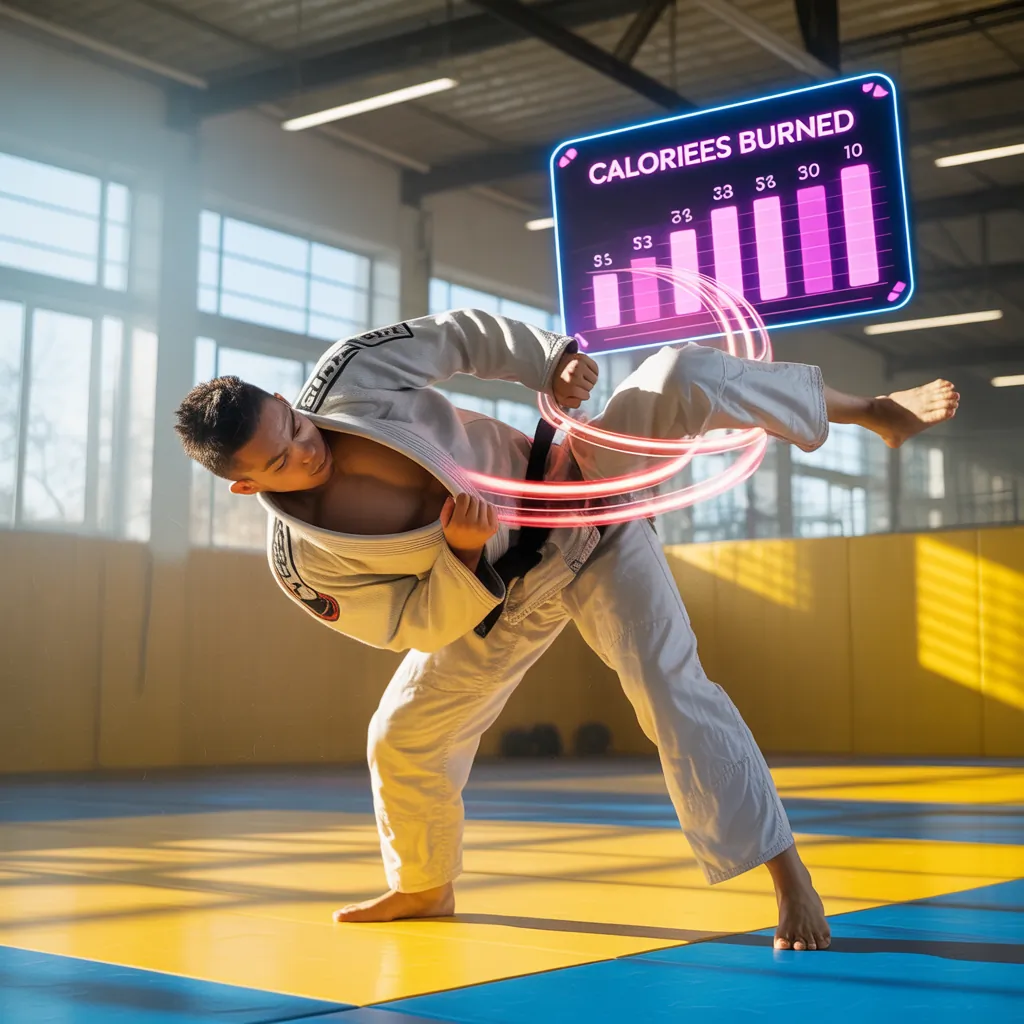 how many calories does jiu jitsu burn