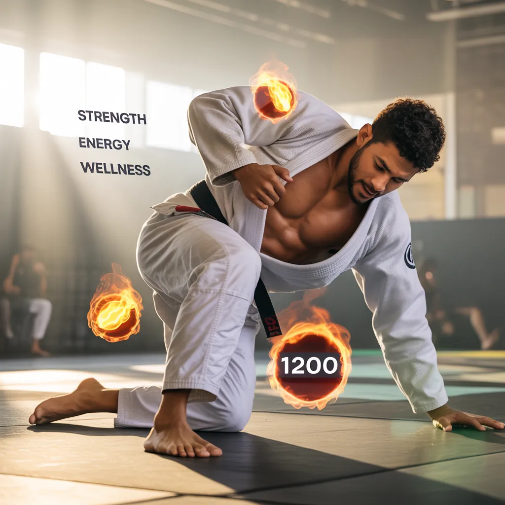 how many calories does jiu jitsu burn