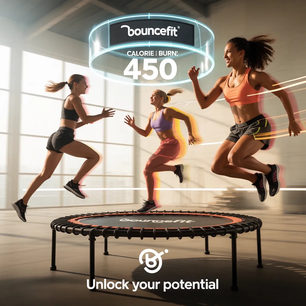 how many calories does jumping on a trampoline burn