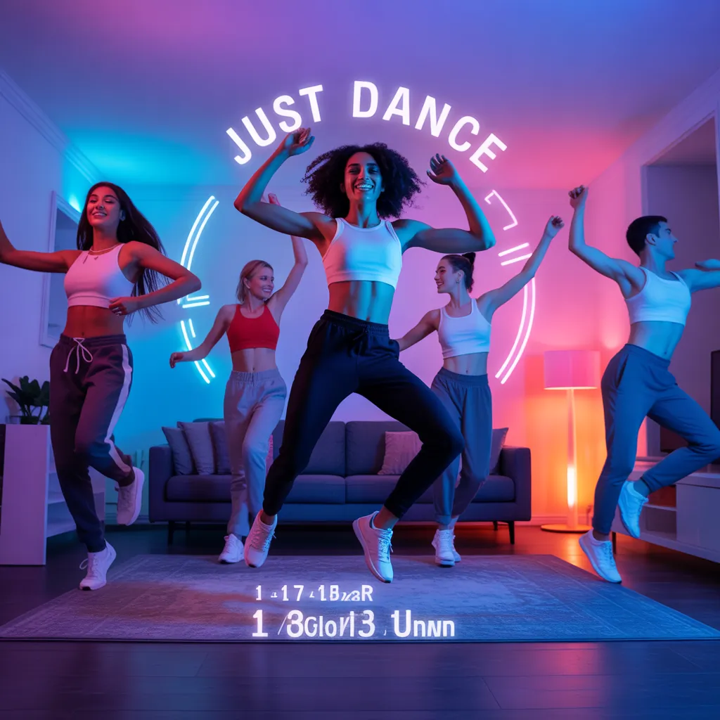 how many calories does just dance burn