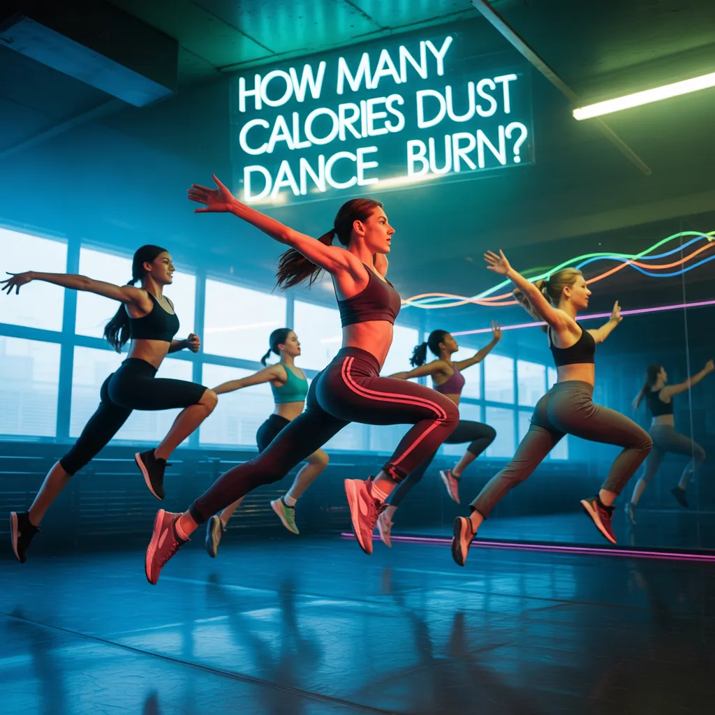 how many calories does just dance burn
