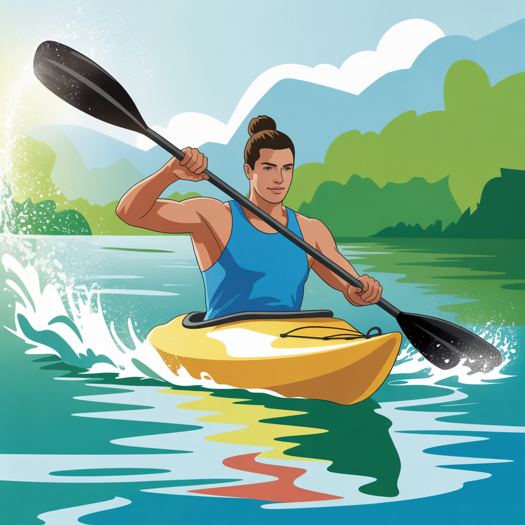 how many calories does kayaking burn