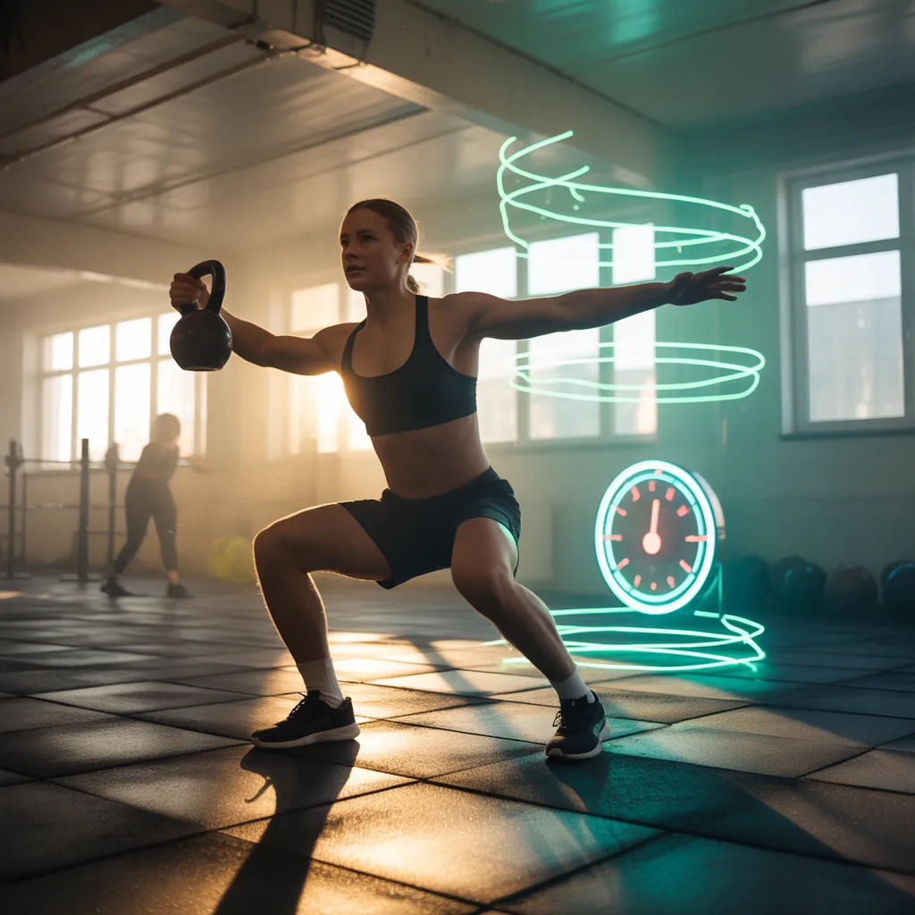 how many calories does kettlebell swings burn