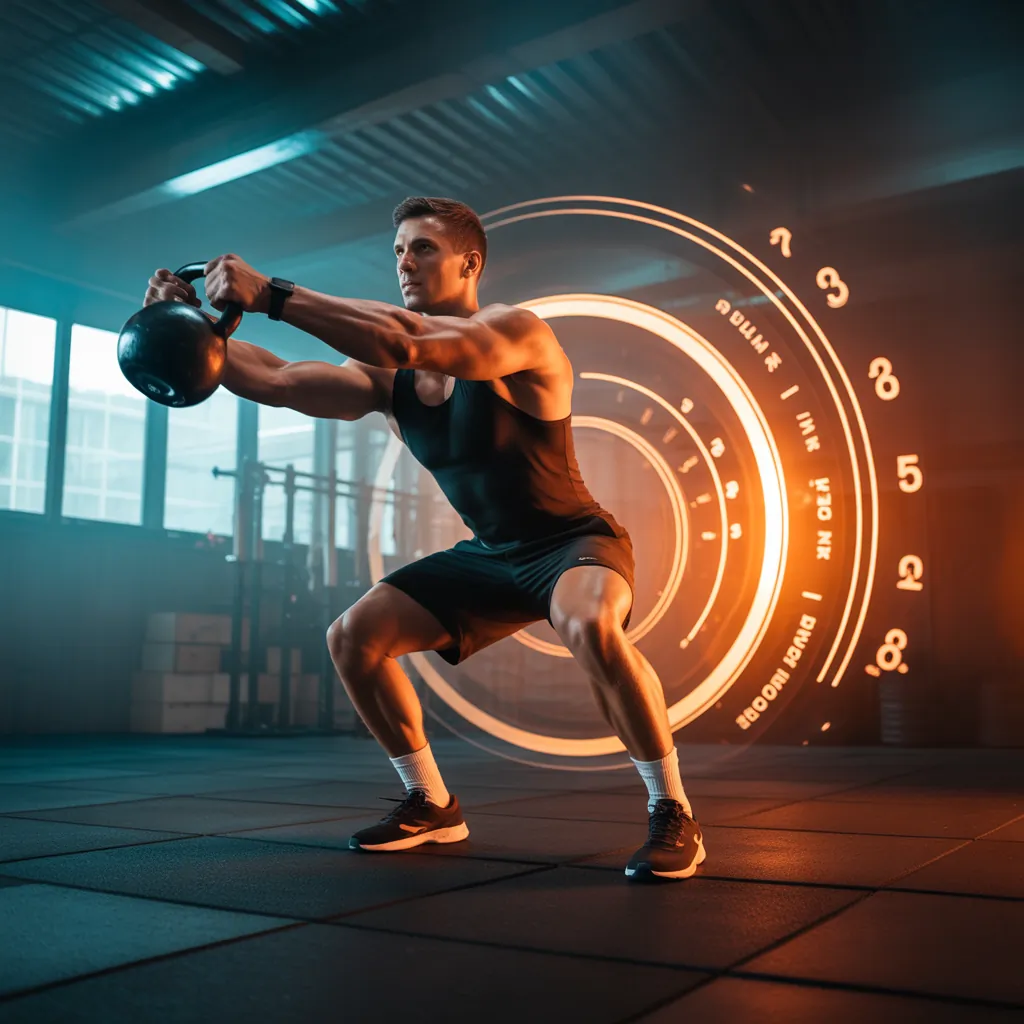 how many calories does kettlebell swings burn