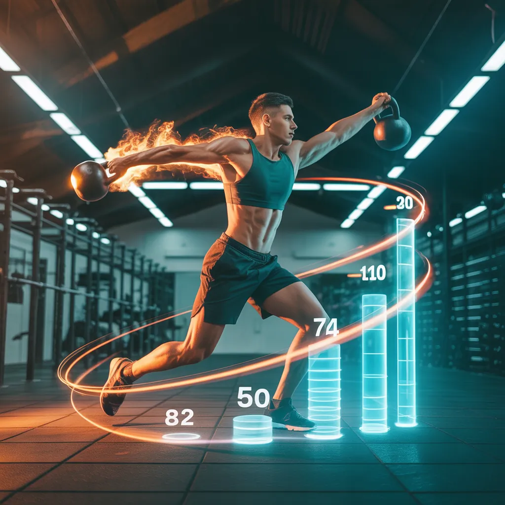 how many calories does kettlebell swings burn