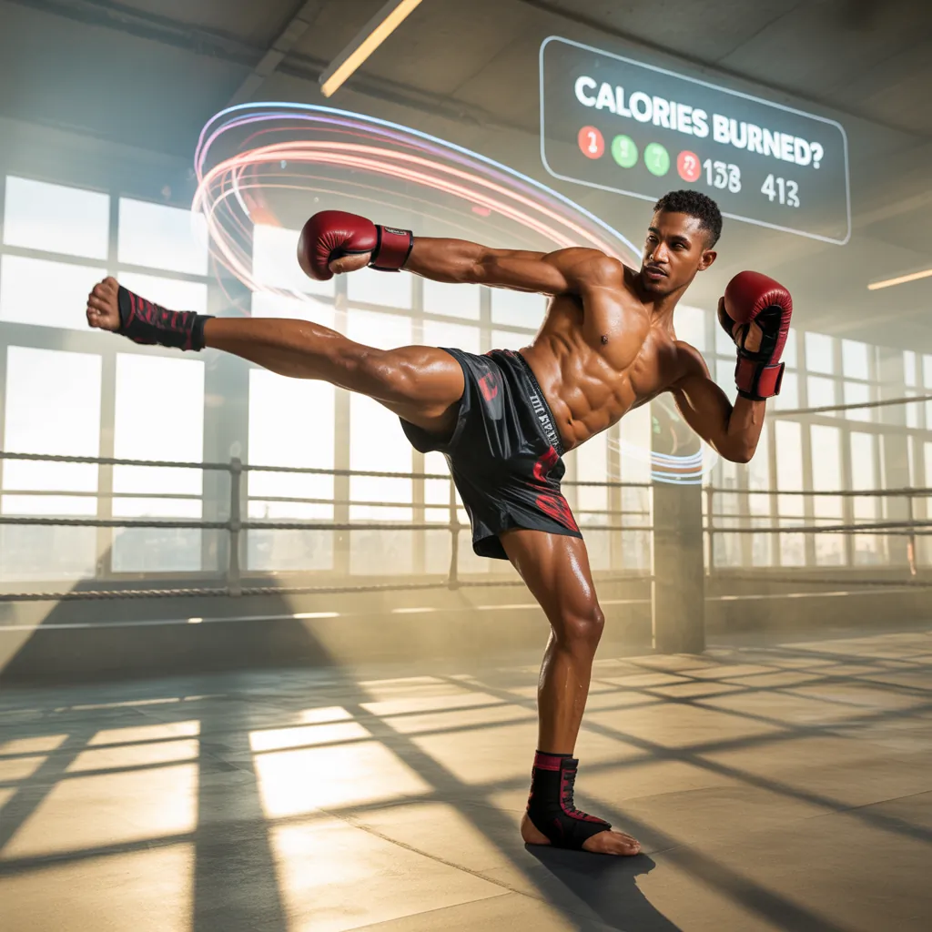 how many calories does kickboxing burn