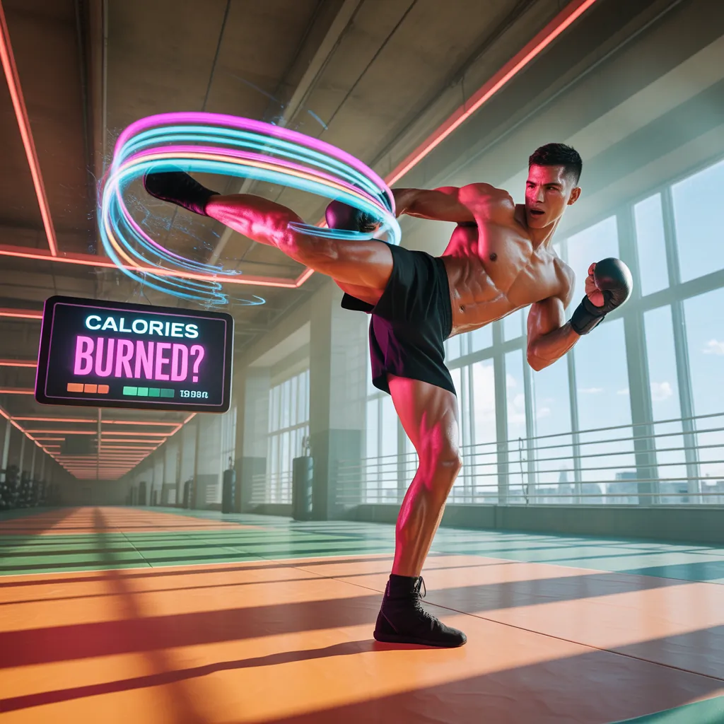 how many calories does kickboxing burn