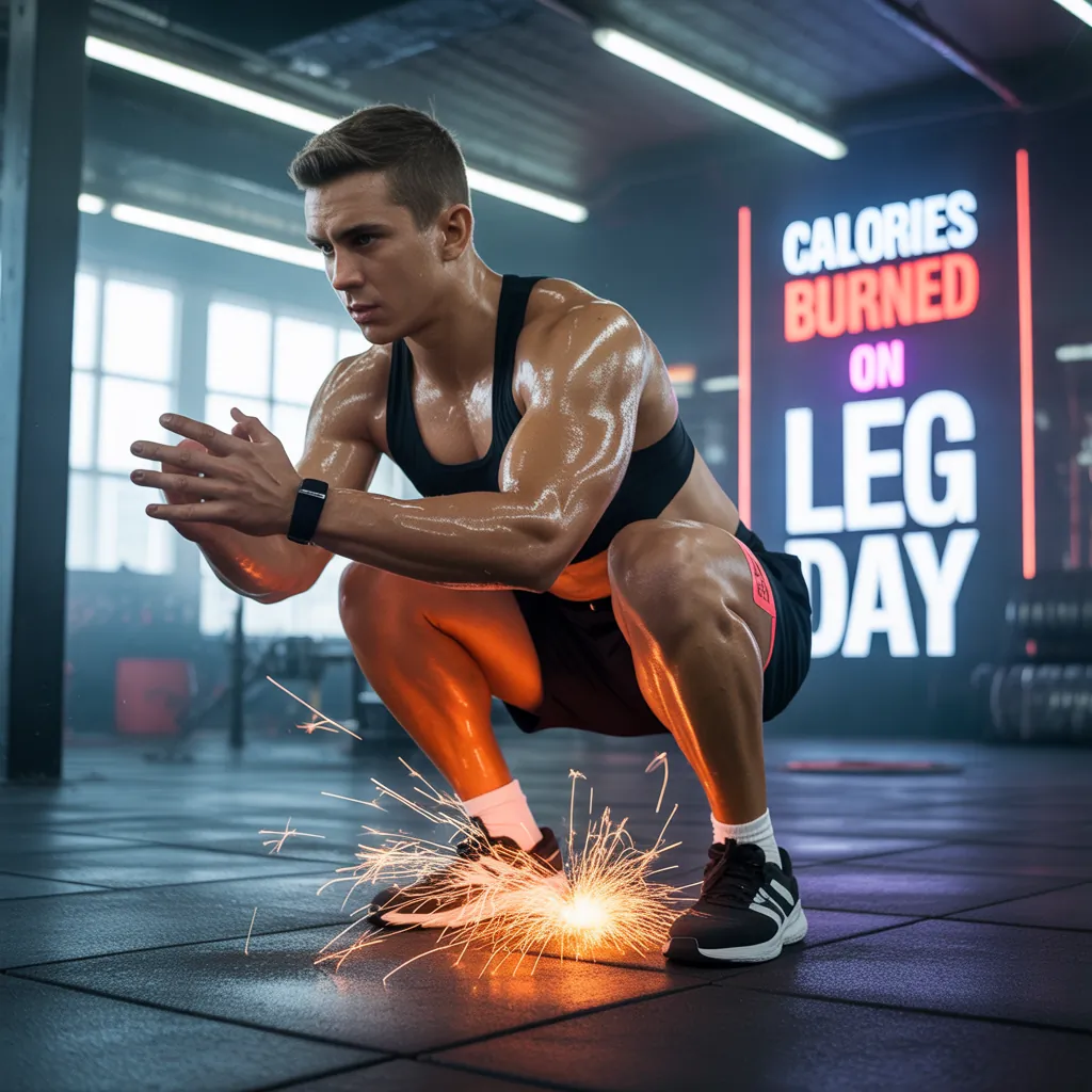 how many calories does leg day burn