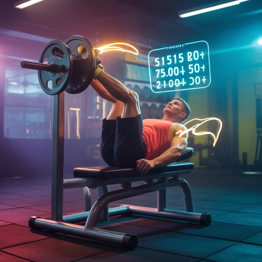 how many calories does leg press burn