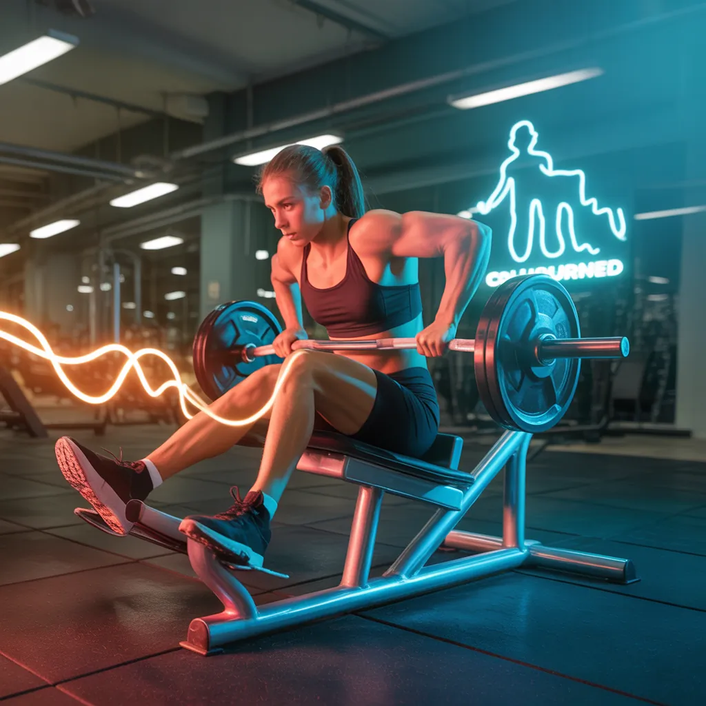 how many calories does leg press burn