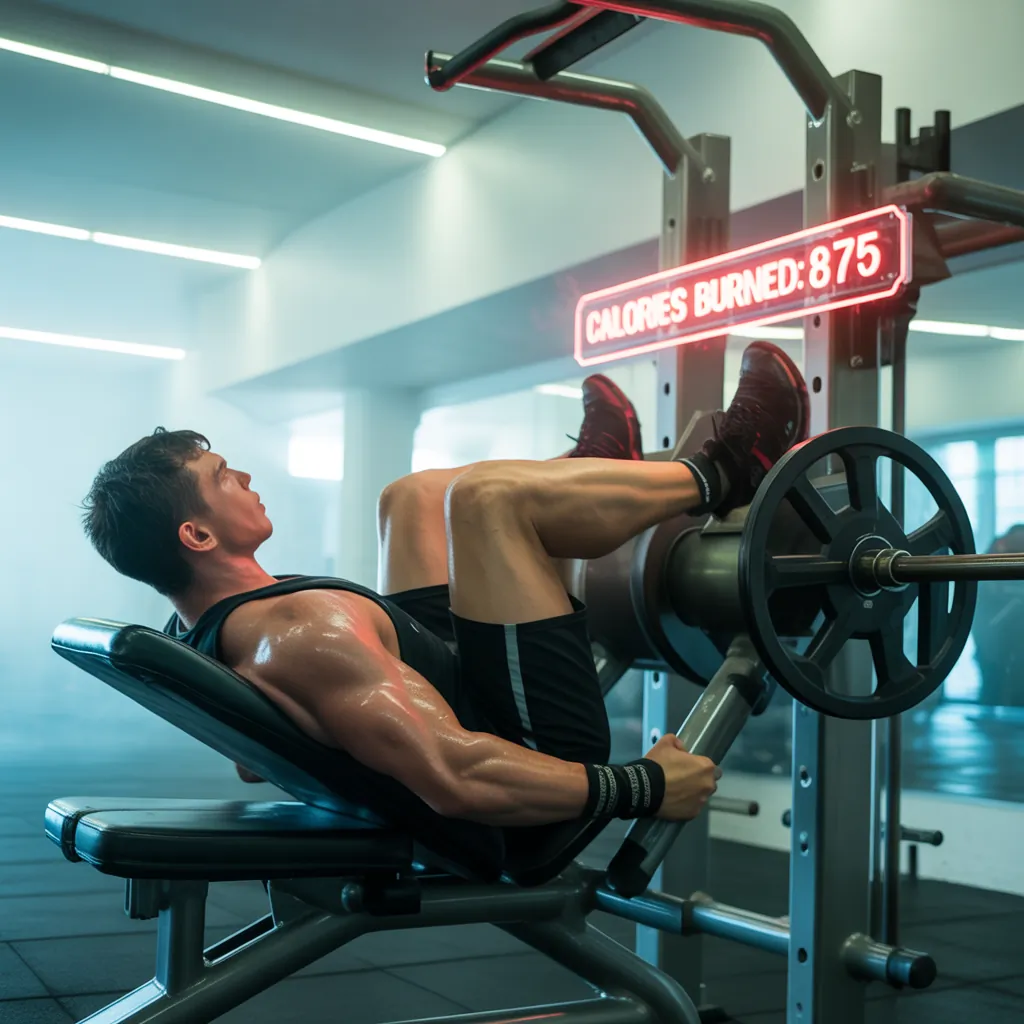 how many calories does leg press burn