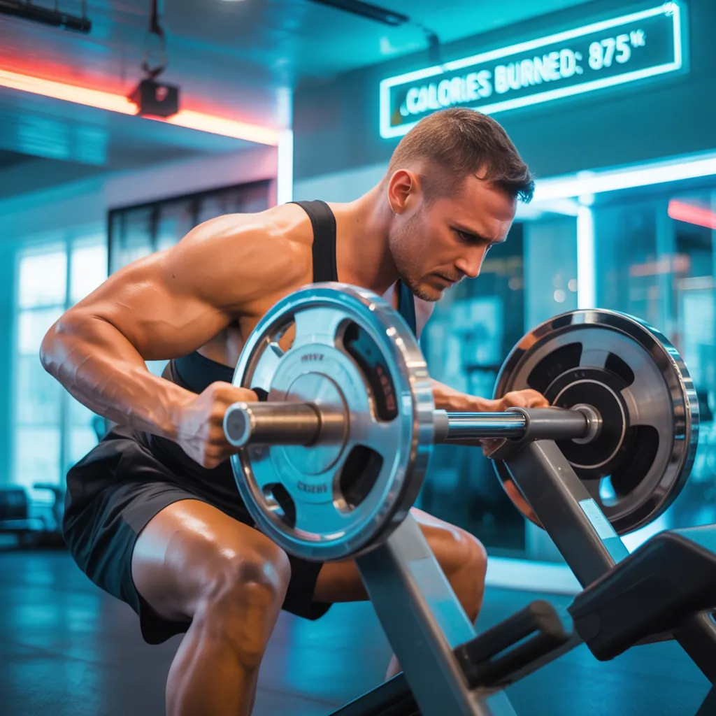 how many calories does leg press burn