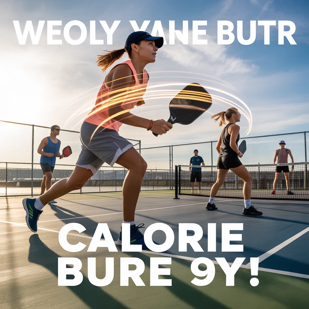how many calories does pickleball burn