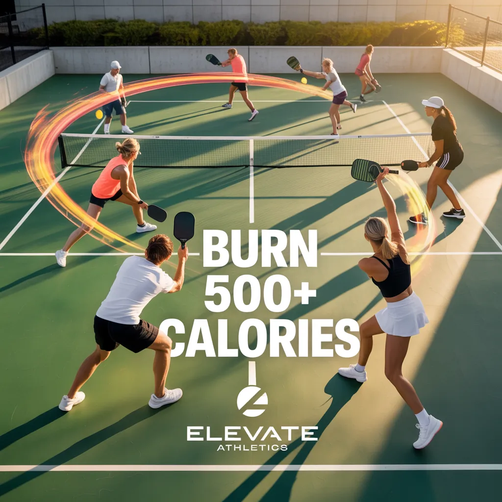 how many calories does pickleball burn