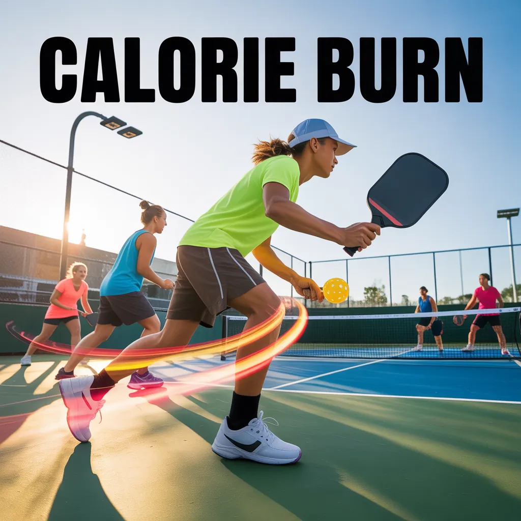 how many calories does pickleball burn