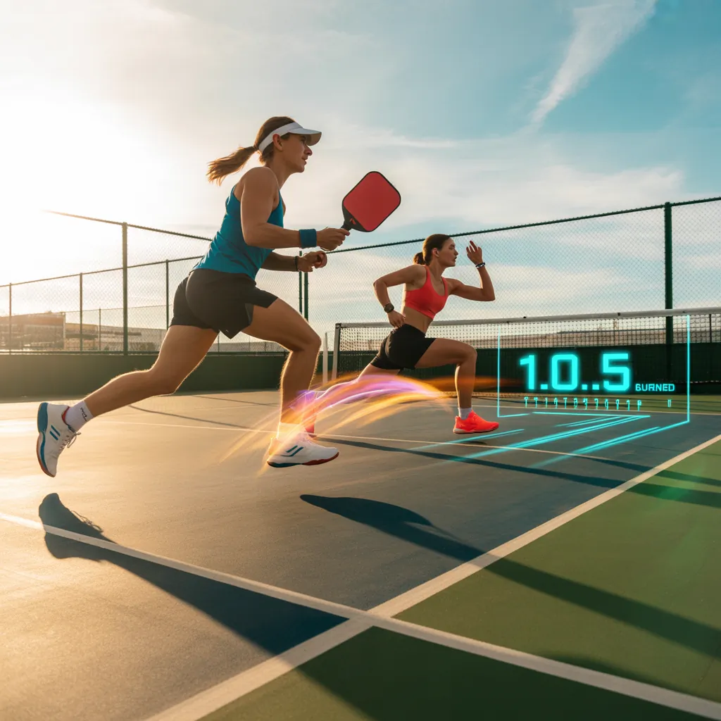 how many calories does pickleball burn