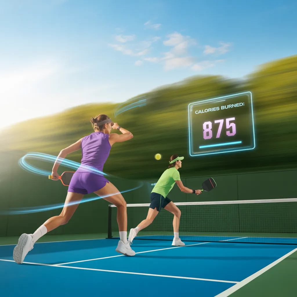 how many calories does pickleball burn