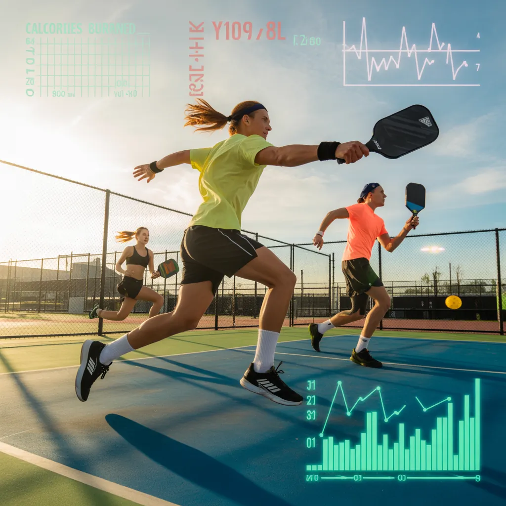 how many calories does pickleball burn