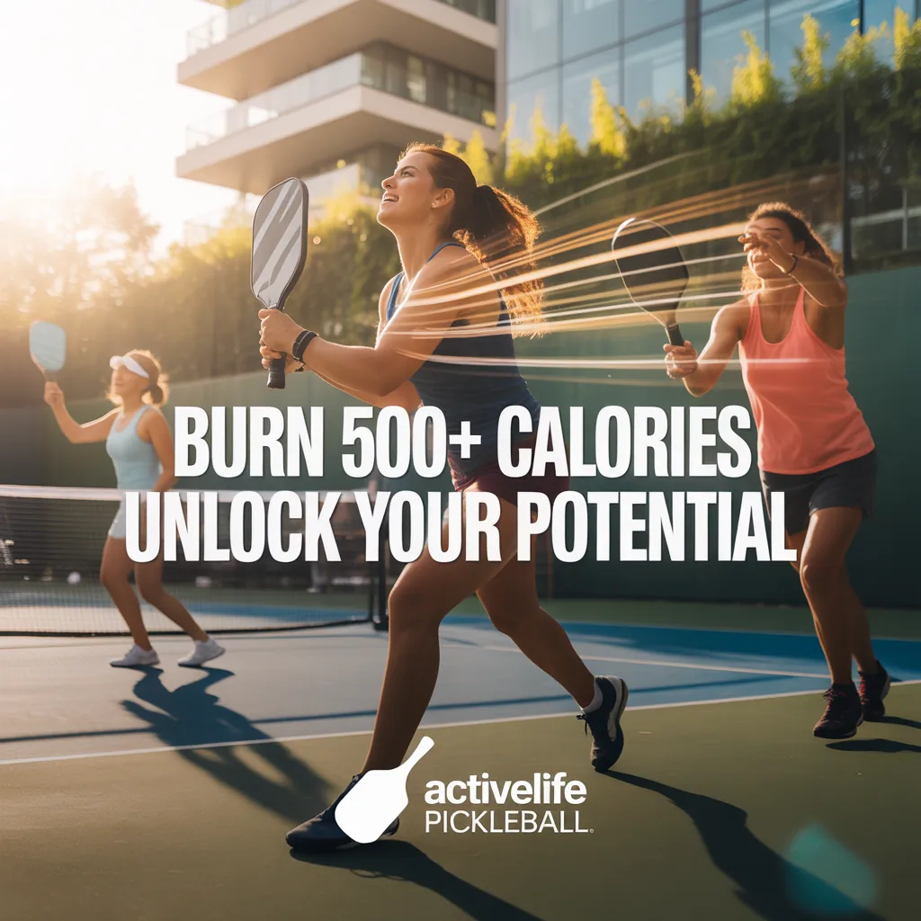how many calories does pickleball burn
