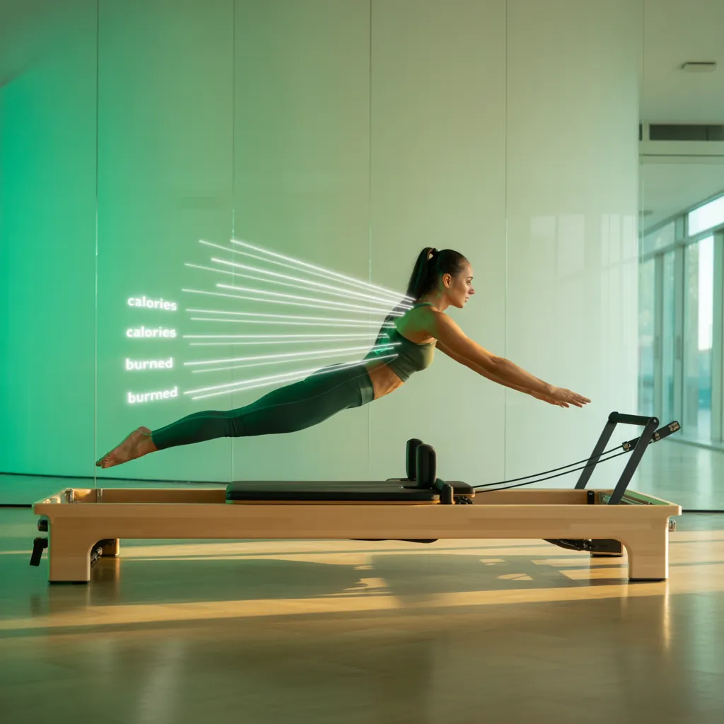 how many calories does pilates reformer burn