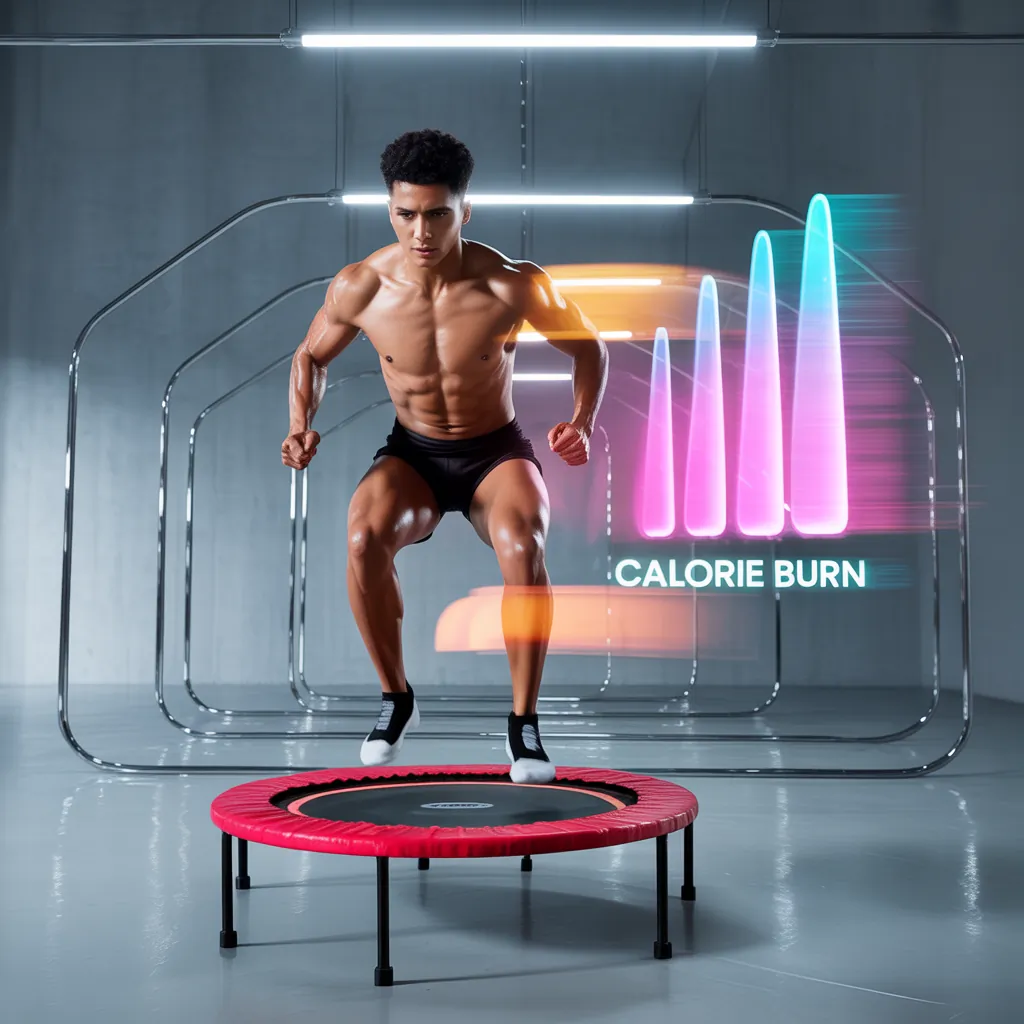 how many calories does rebounding burn