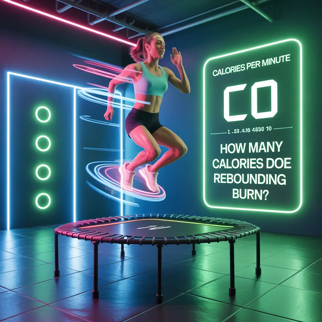how many calories does rebounding burn
