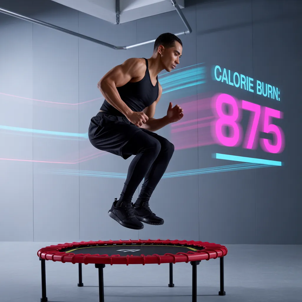 how many calories does rebounding burn