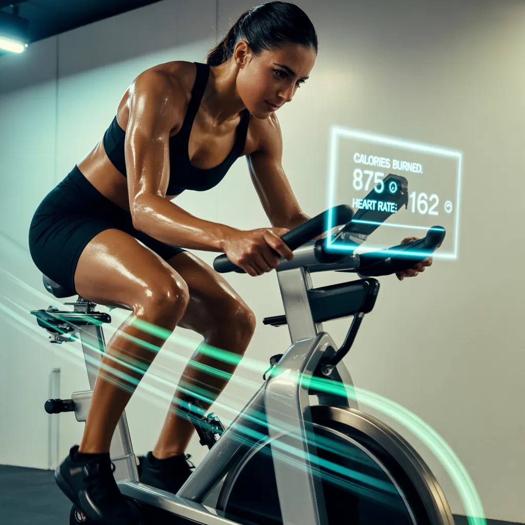 how many calories does riding a stationary bike burn