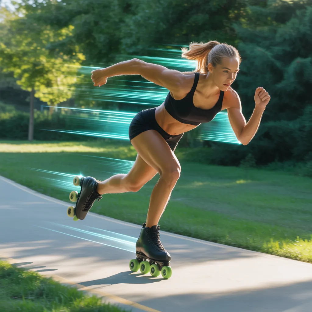 how many calories does roller skating burn