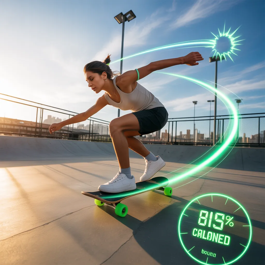 how many calories does skateboarding burn