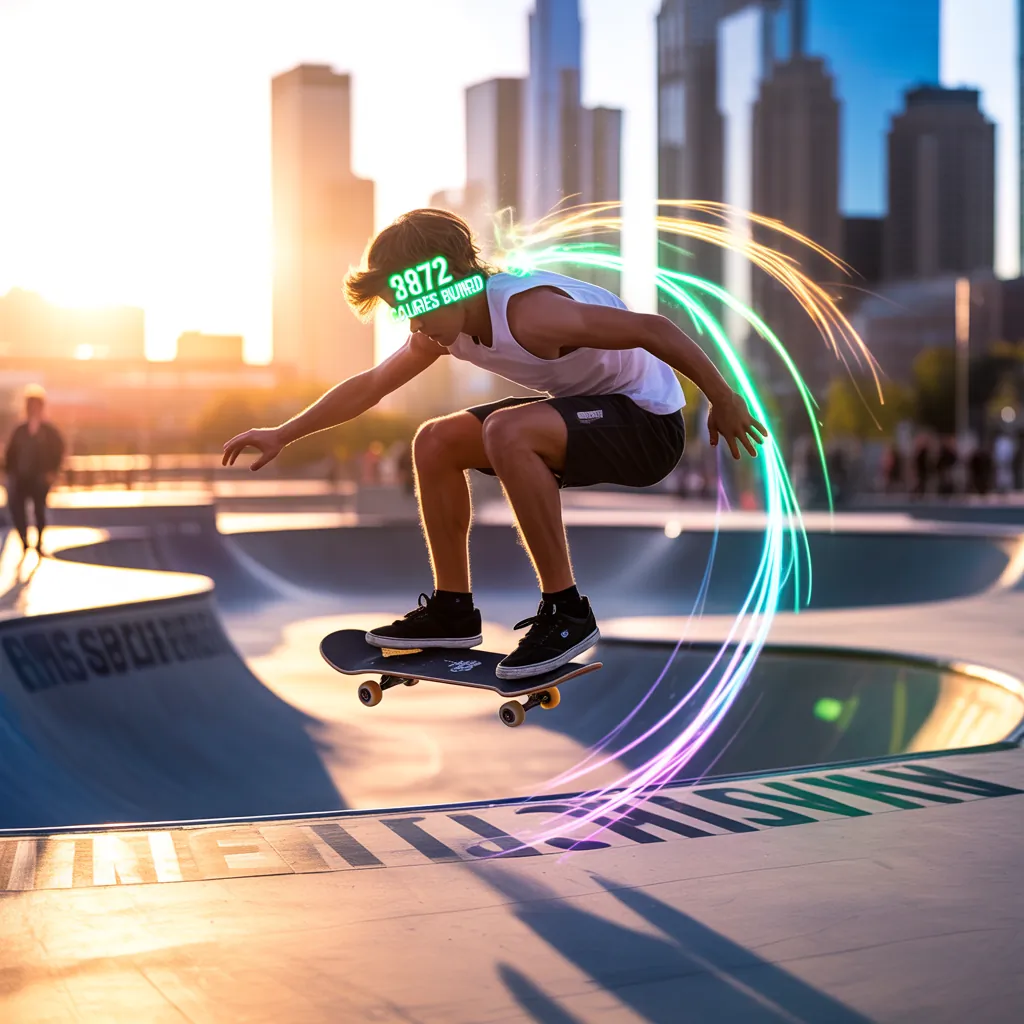 how many calories does skateboarding burn