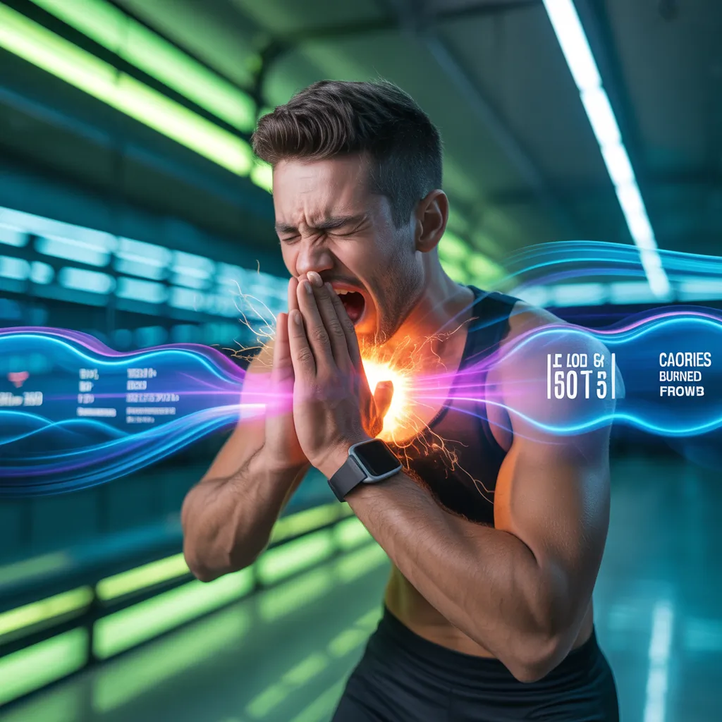 how many calories does sneezing burn
