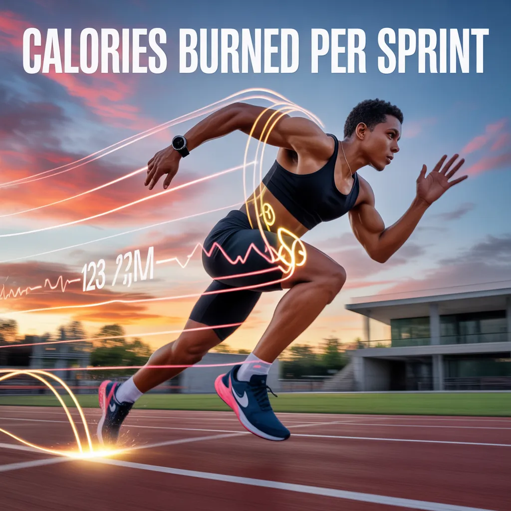 how many calories does sprinting burn