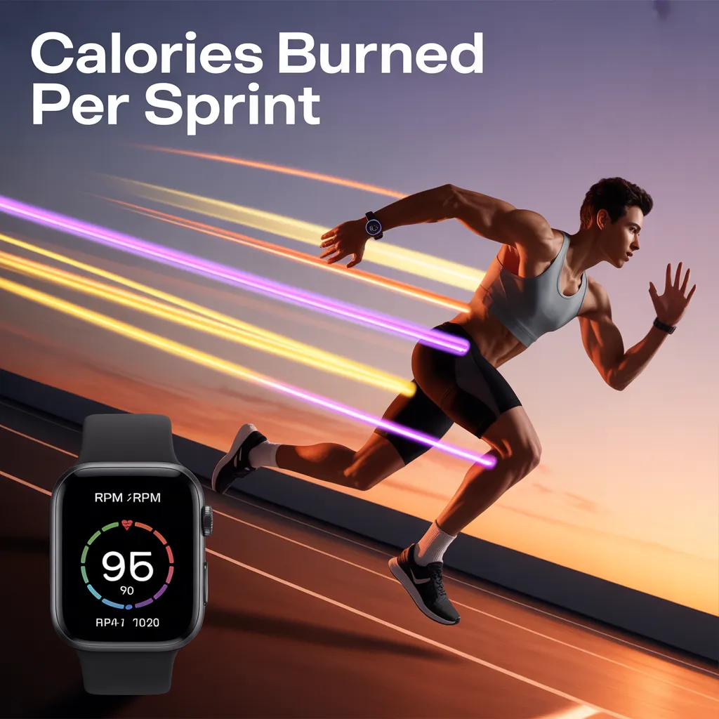 how many calories does sprinting burn