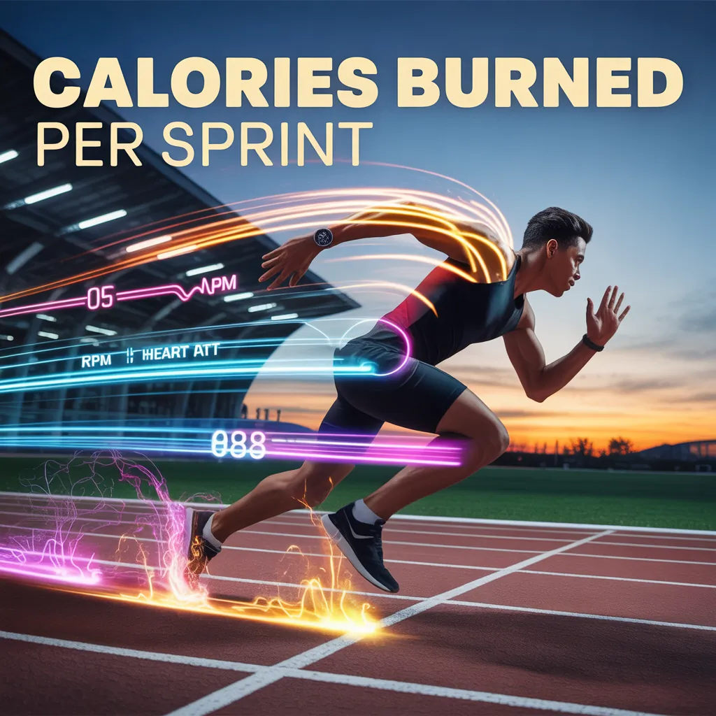 how many calories does sprinting burn