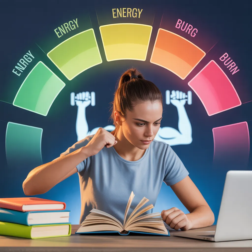 how many calories does studying burn