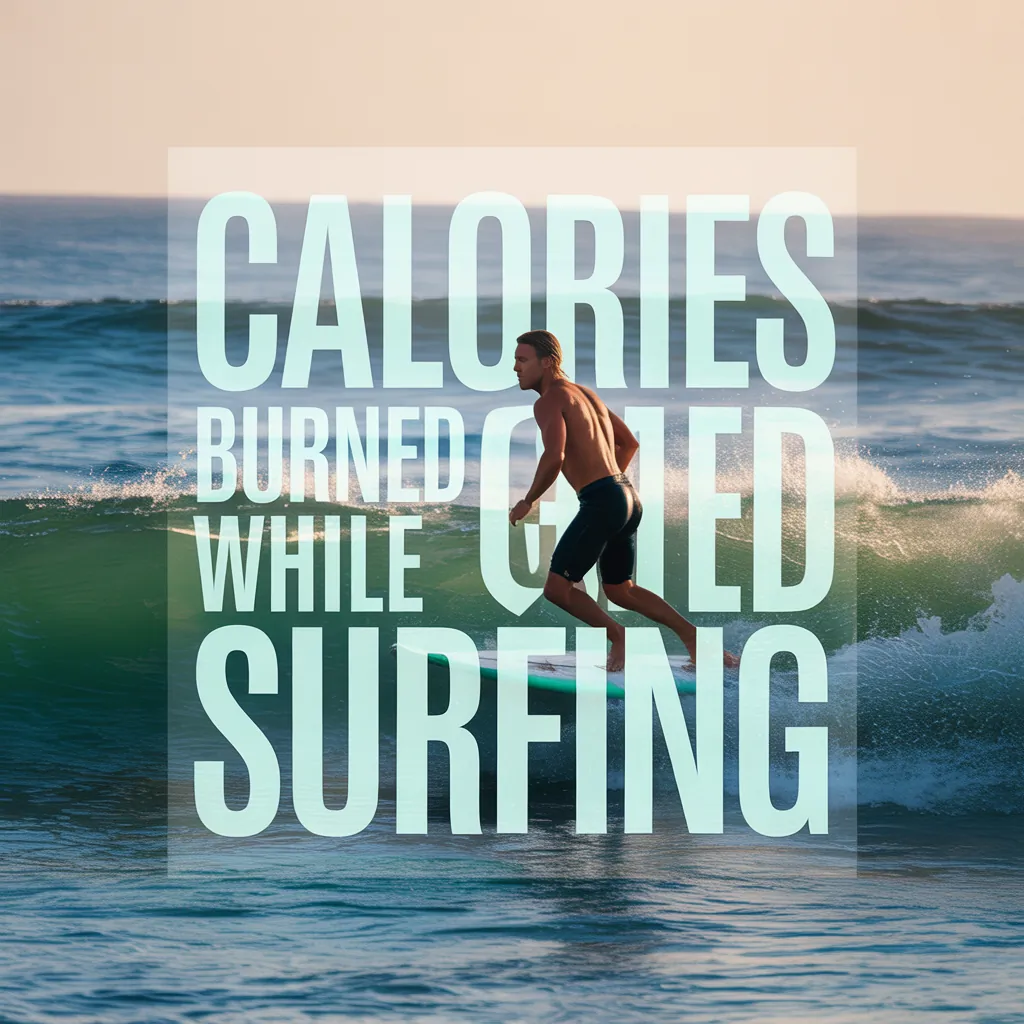 how many calories does surfing burn