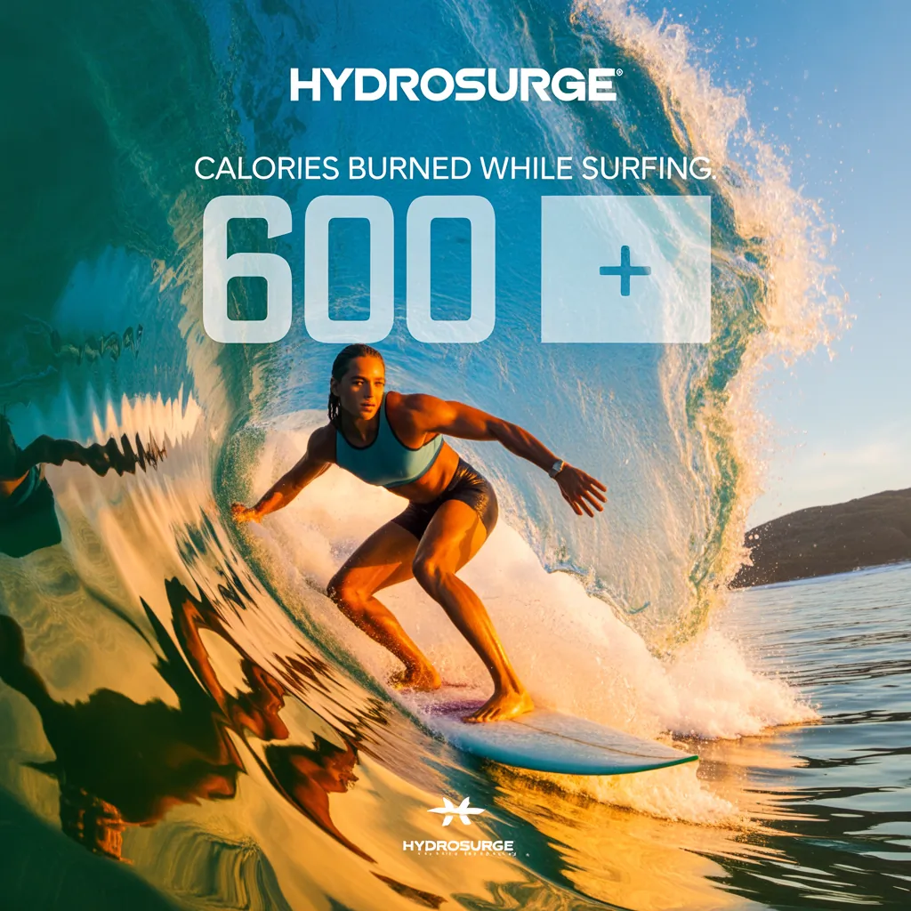 how many calories does surfing burn