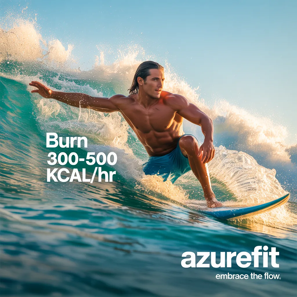 how many calories does surfing burn