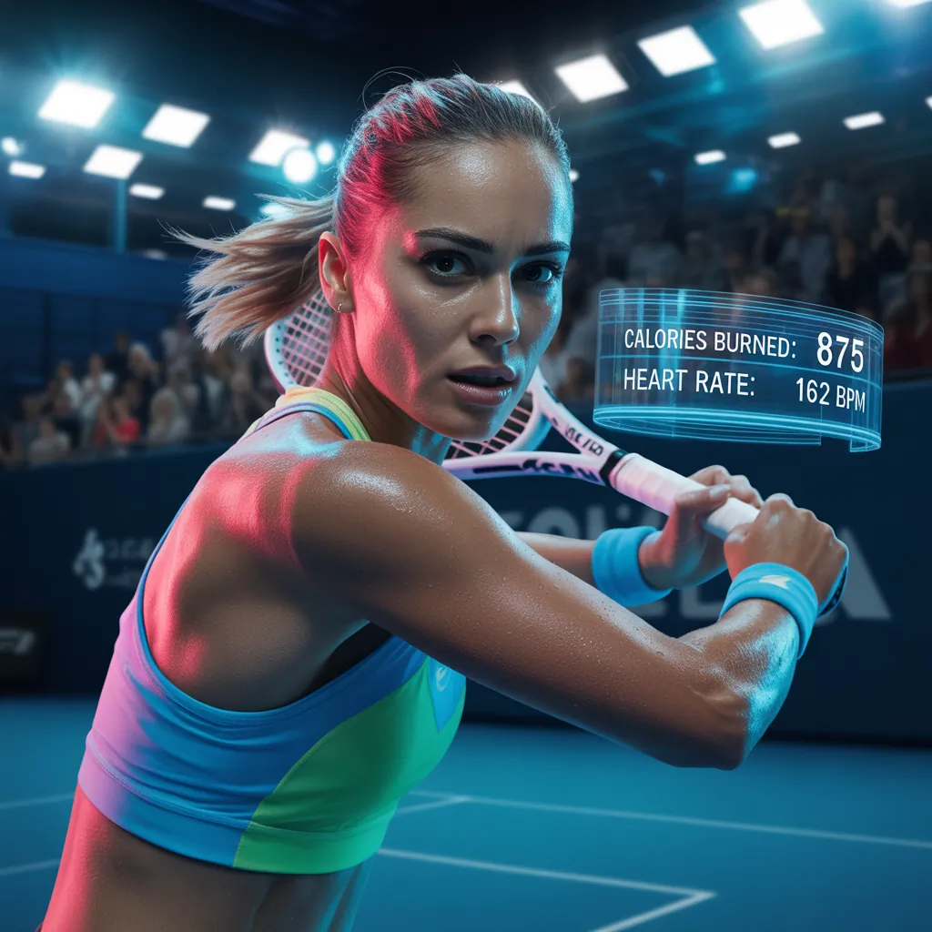 how many calories does tennis burn