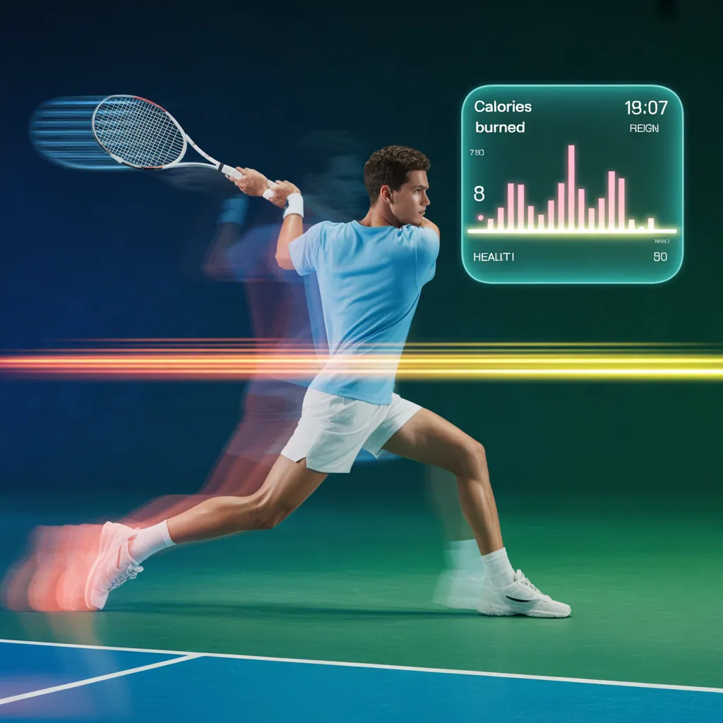 how many calories does tennis burn