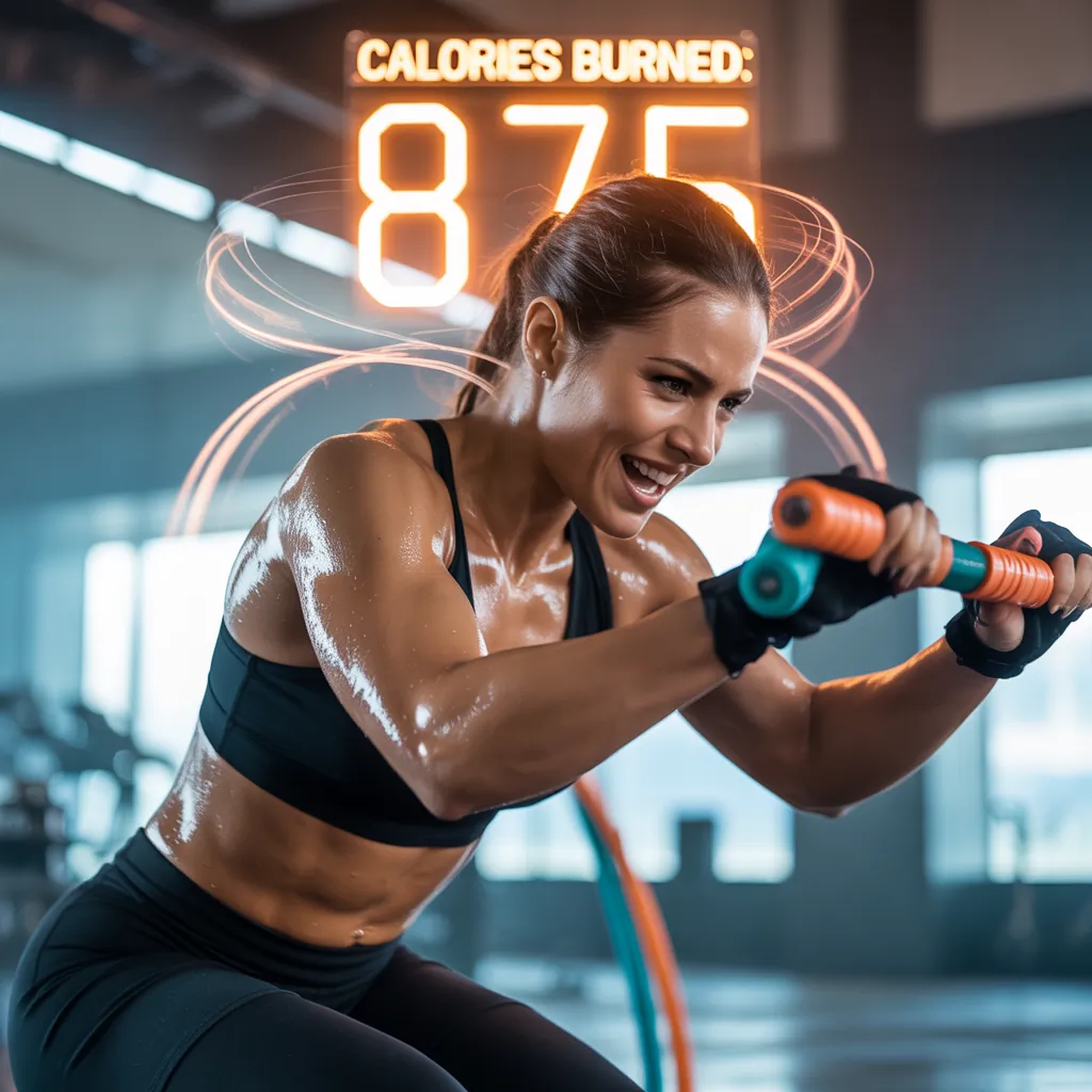 how many calories does tubing burn