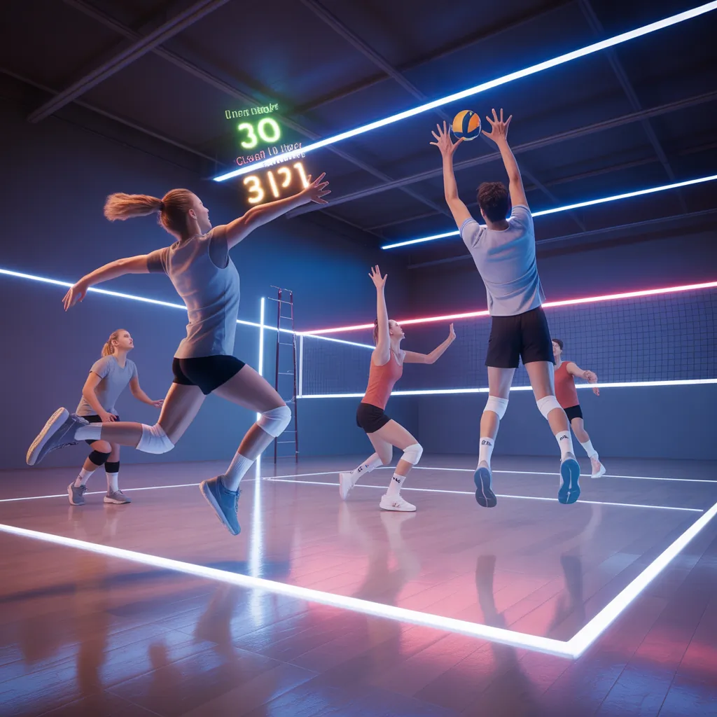 how many calories does volleyball burn