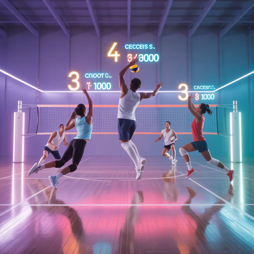 how many calories does volleyball burn