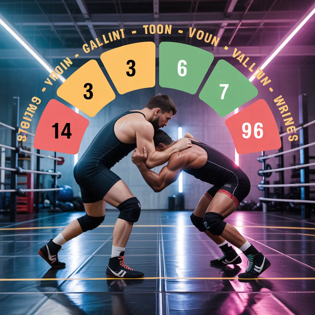 how many calories does wrestling burn