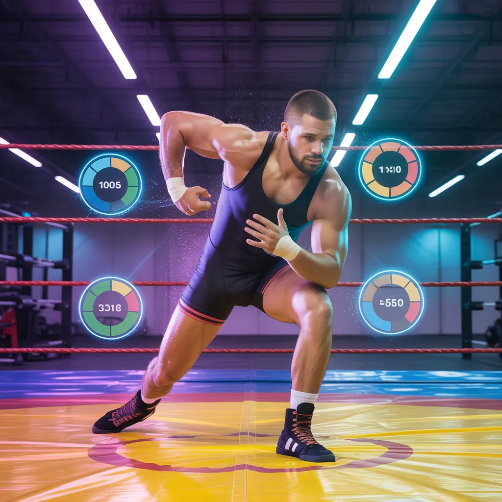 how many calories does wrestling burn