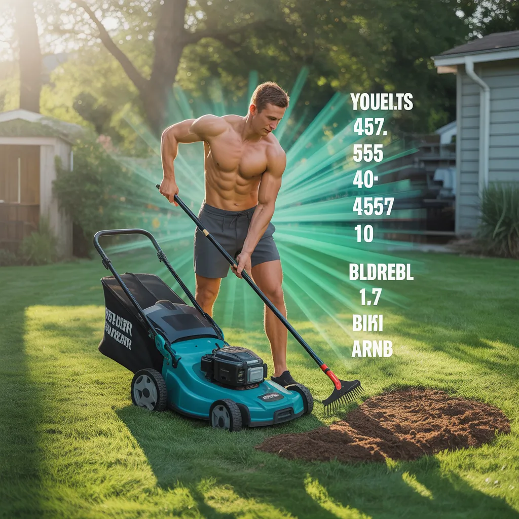 how many calories does yard work burn